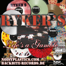 Load image into Gallery viewer, Ryker&#39;s &quot;Life&#39;s A Gamble... And So Is Death&quot; LP (rainbow splatter 100 handnumbered)
