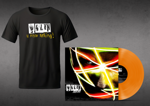 4LYN "NEON" LP + Shirt bundle "u know nothing"