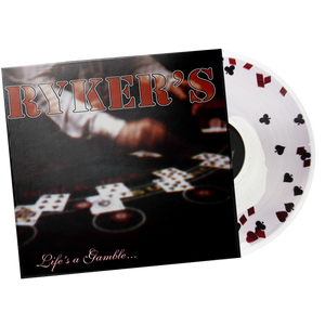 Ryker's "Life's A Gamble... And So Is Death" LP (liquid-filled-vinyl 50 handnumbered)